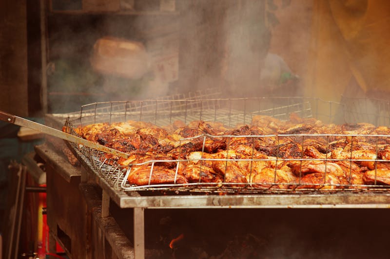 4 rivers BBQ ribs half rack dinner deal